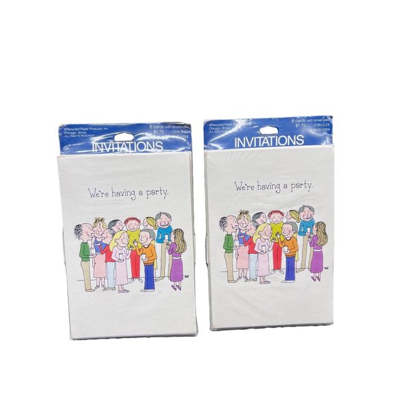 Vintage Party invitations - Picture 1 of 5